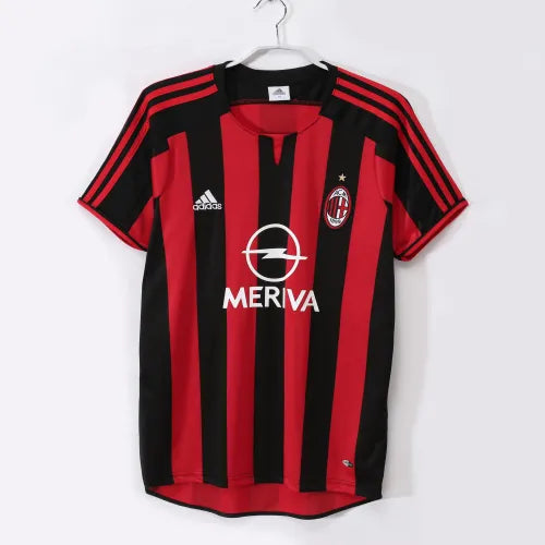 AC Milan Home Mens Retro Jersey 2003/04