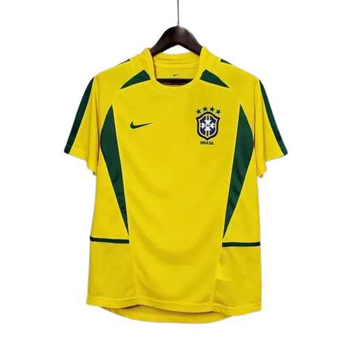 Brazil Home Retro Jersey 2002