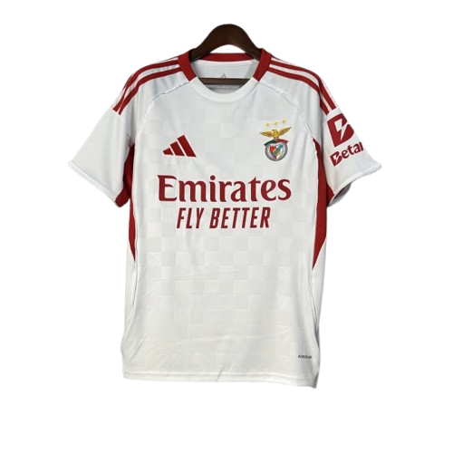 SL Benfica White Away Man Jersey 25/26